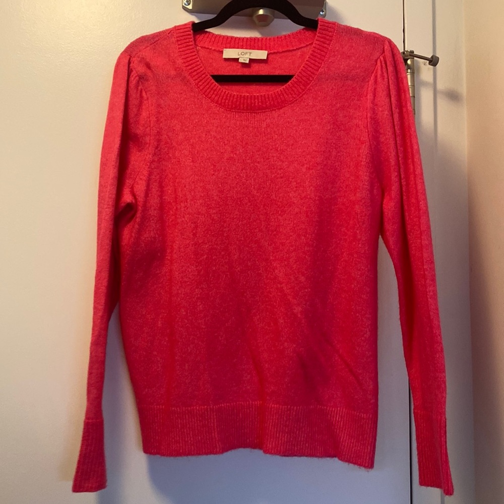 Hot Pink Loft Sweater
